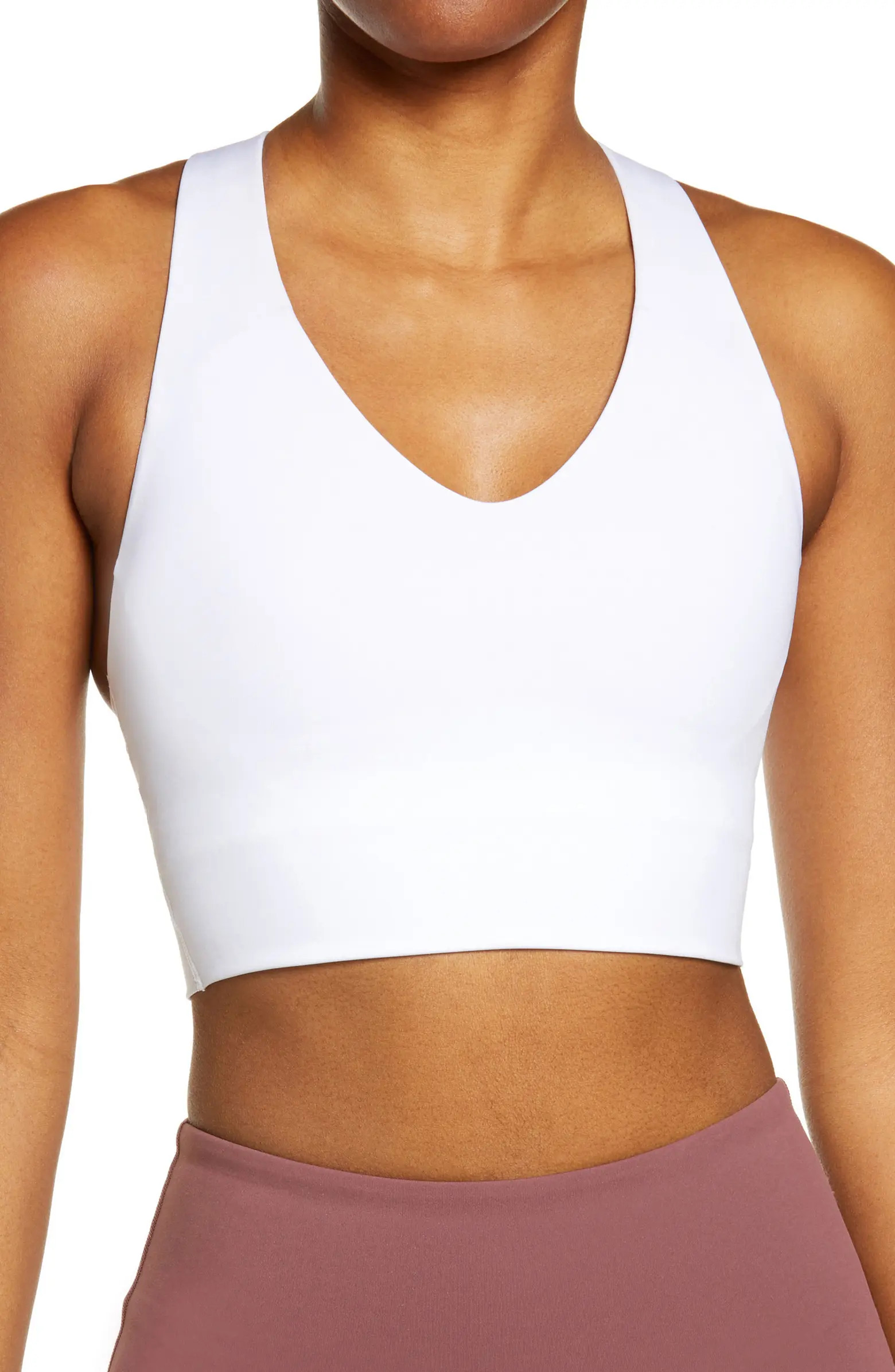SPANX® Longline Medium Impact Sports Bra | Nordstrom | Nordstrom