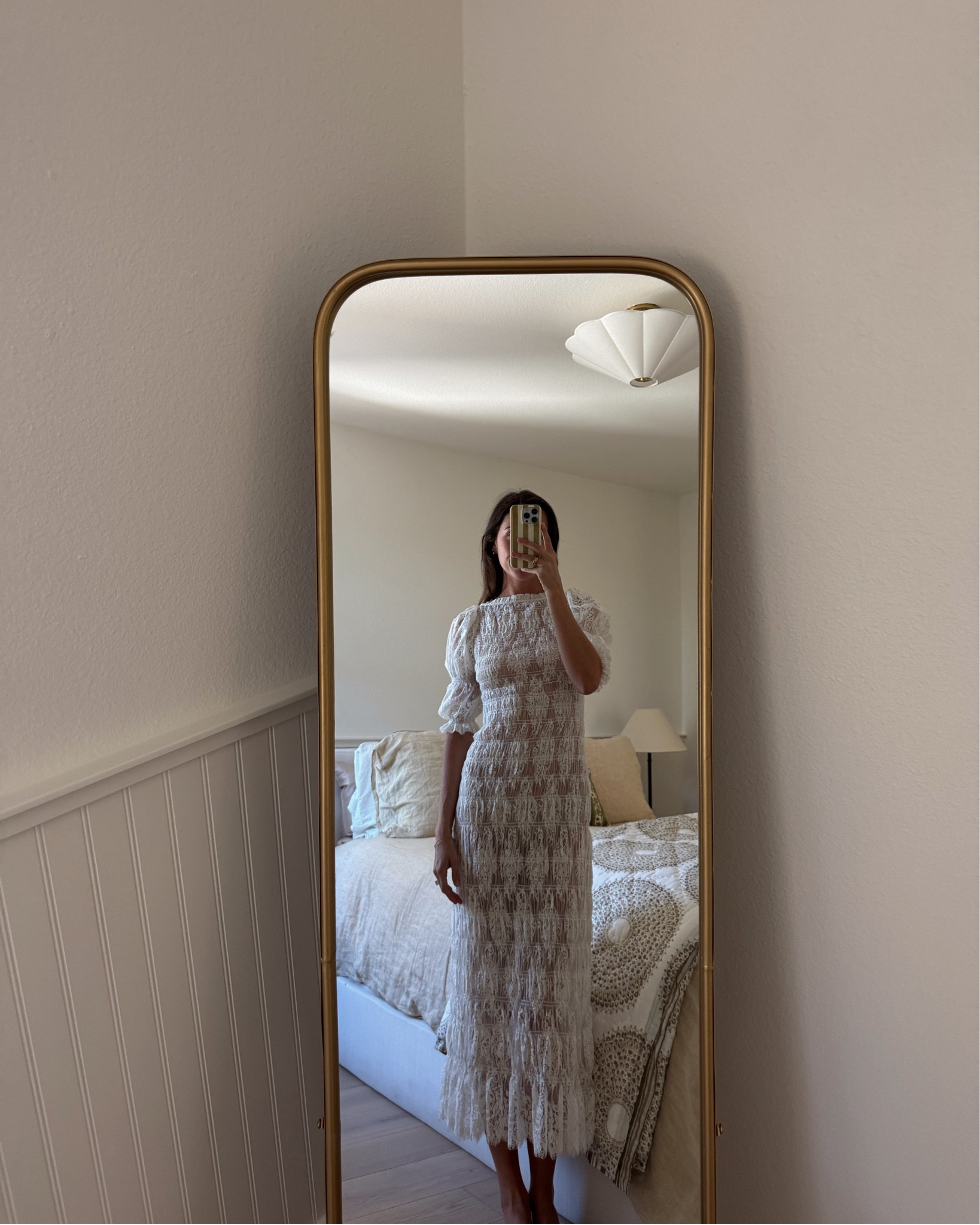 Engagement party dress🤍 got so many compliments. Sized down bc it was the only size available and still fit perfectly 

#LTKParties #LTKWedding