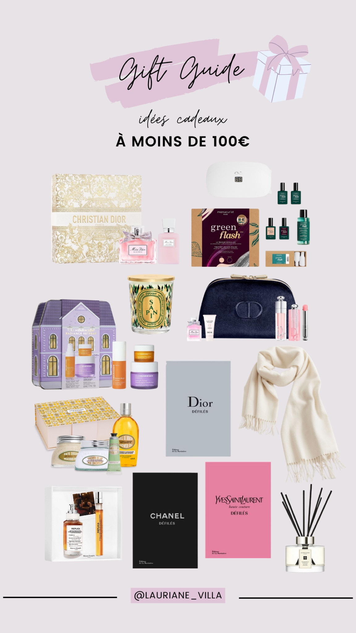 Idées cadeaux de noël à moins de 100€ 

#LTKHoliday #LTKeurope #LTKGiftGuide