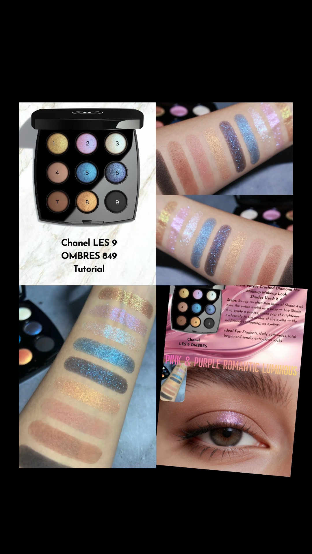 Chanel Eyeshadow Palette
LES 9 OMBRES / 849 – THE SPACE TRAVELER
Eye Makeup Tutorial

#LTKselfcare #LTKBeauty #LTKMothersDay
