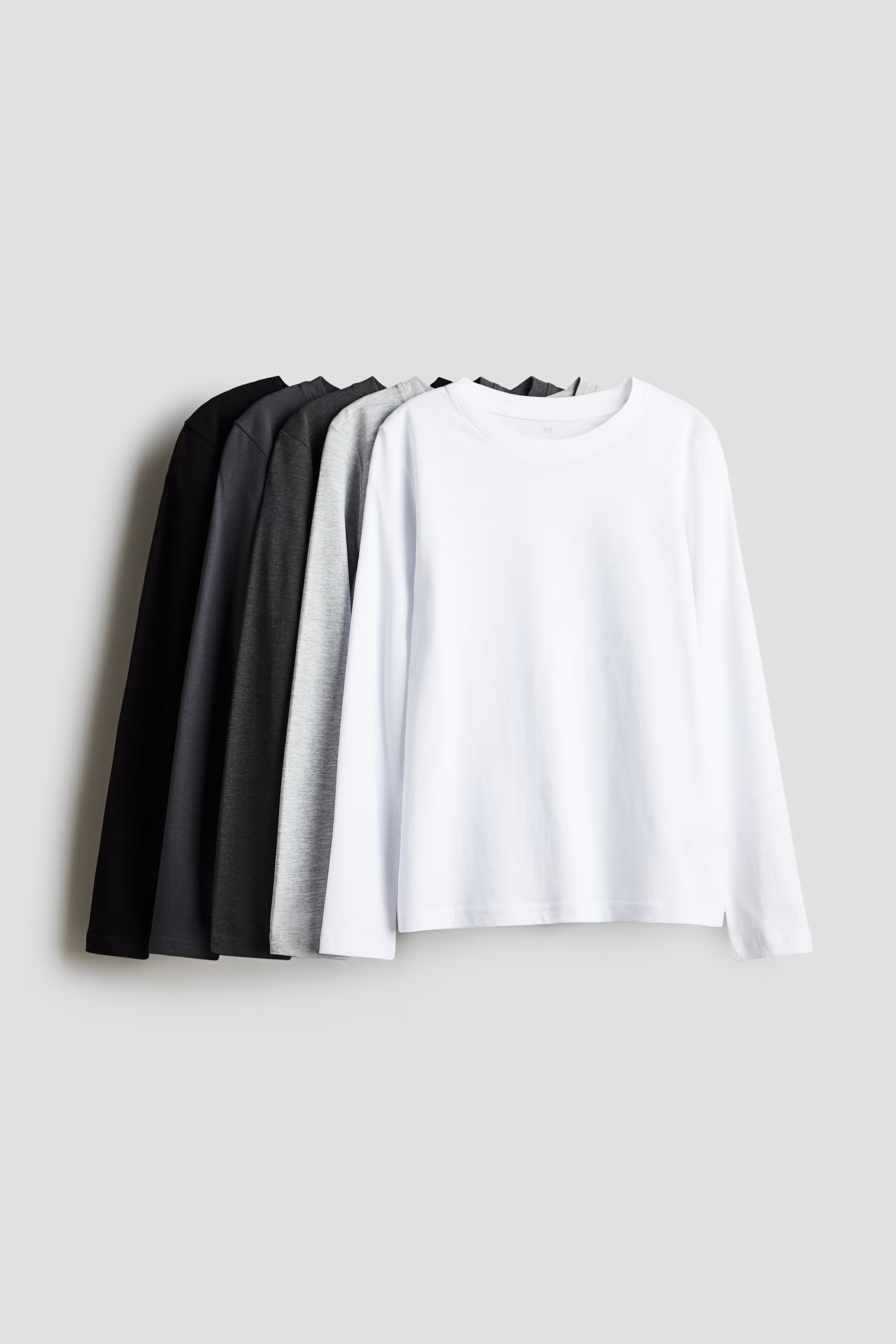 5-pack Jersey Shirts | H&M (US + CA)