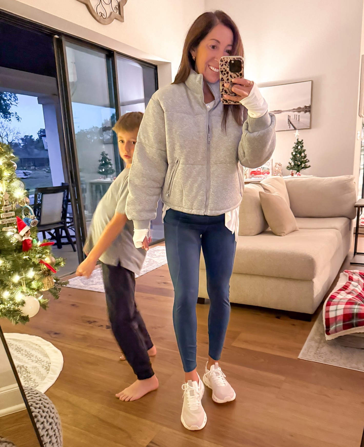 $19 Walmart puffer jacket 