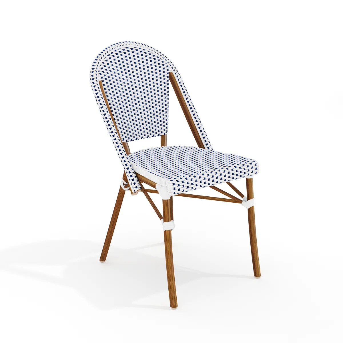 Martha Stewart Lily Pond All-Weather Stackable Patio Bistro Dining Chair | Wayfair North America