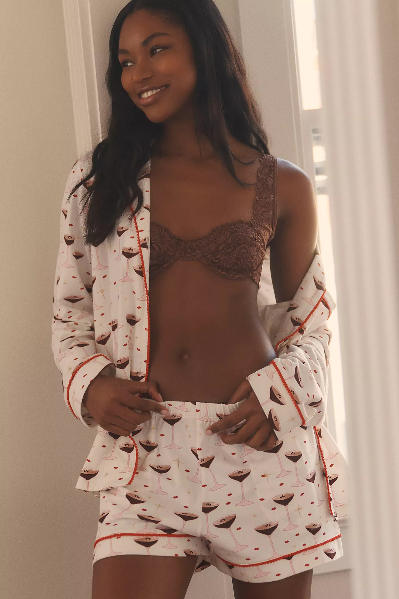 BedHead PJs Espresso Kisses Pajama Set | Anthropologie (US)