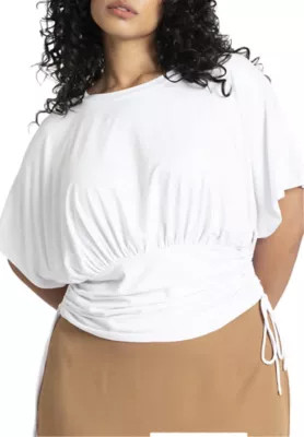 ELOQUII Women's Kimono Sleeve Tee (Plus Size) | Belk