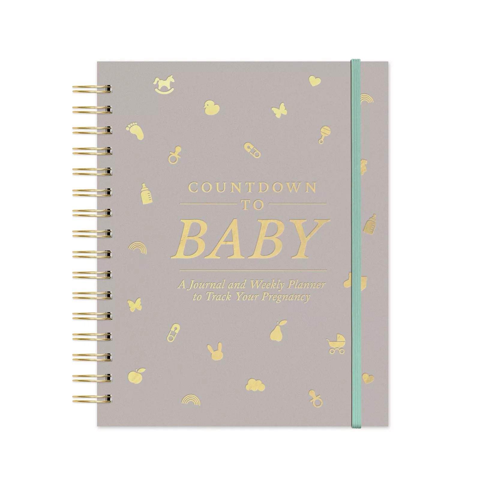 Studio Oh! Countdown To Pregnancy Planner & Journal, Gray | Kohl's