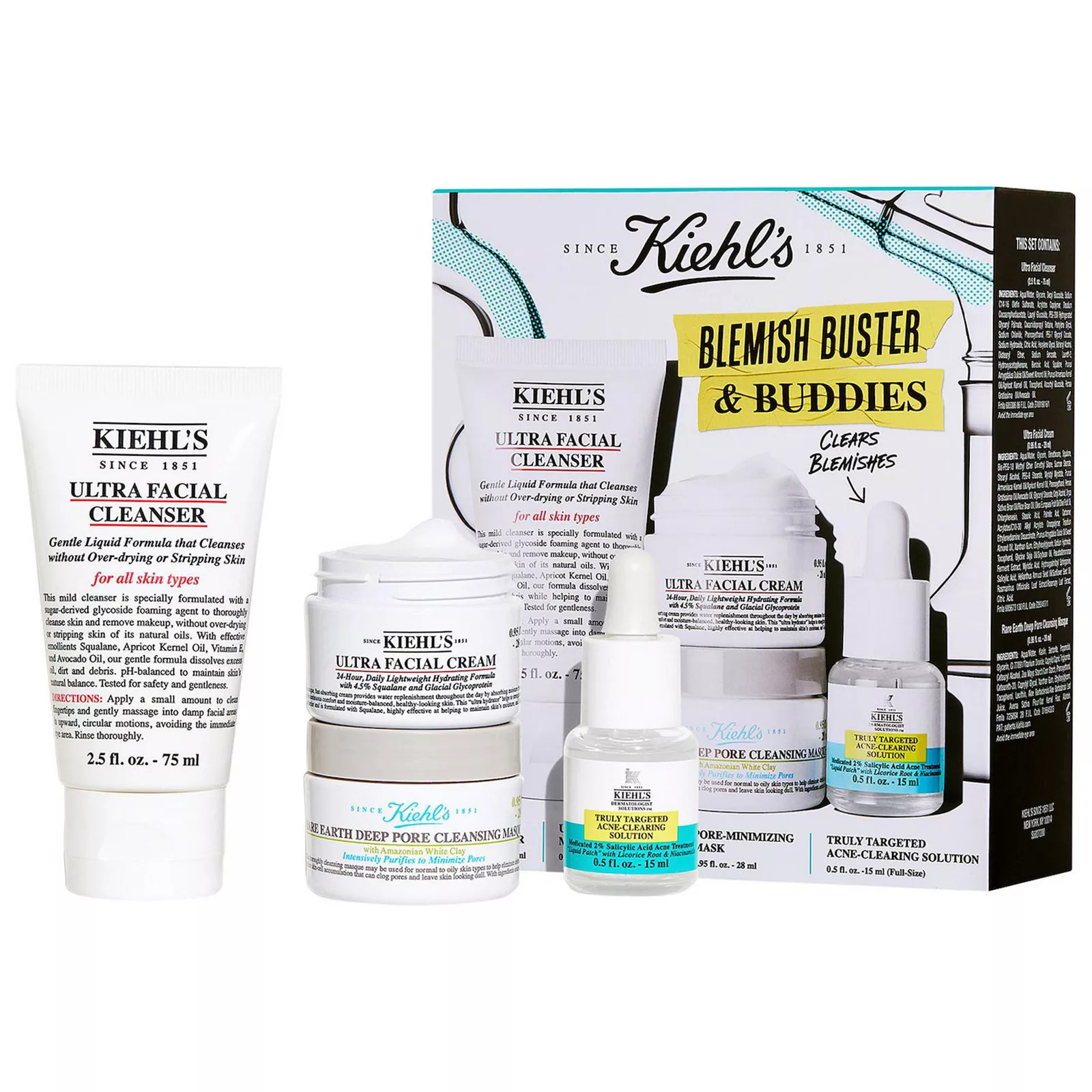 Kiehl's Since 1851 Blemish Buster & Buddies Gift Set, None | Kohl's