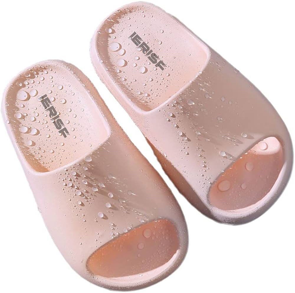 ierisf Kids EVA Non-Slip Cloud Slippers Open Toe Comfy Soft Lightweight Sandals for Toddler Boys ... | Amazon (US)