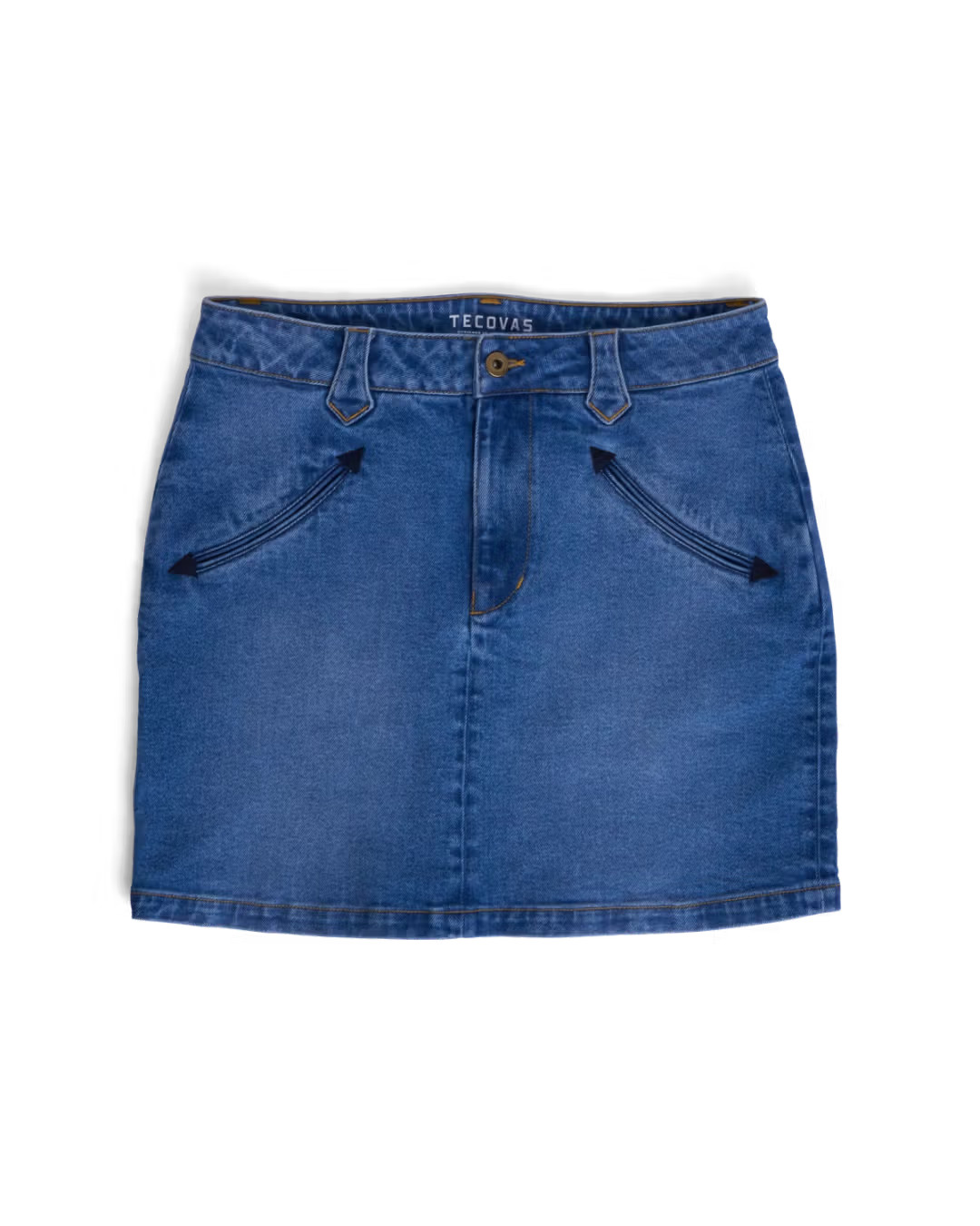 Women's Smile Pocket Denim Skirt | Tecovas