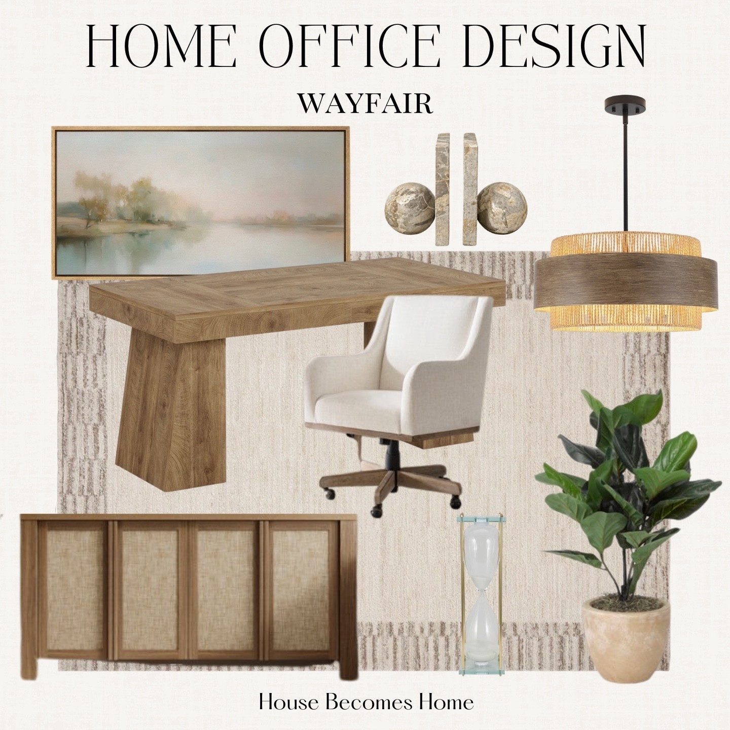 Home office design Wayfair 🙌🏻🙌🏻￼

#LTKHome #LTKdayinmylife