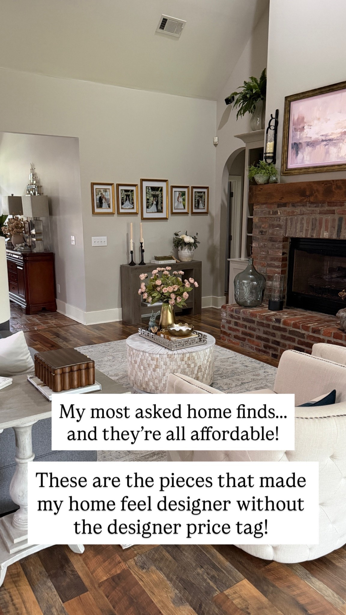 My most asked home finds… all in one place 🤍

These are the pieces I get questions about all the time — and the best part? They’re all affordable finds from Target, Wayfair, and Amazon.

From furniture and rugs to decor accents, lighting, and everyday styling pieces, these are the items that have helped me create a home that feels warm, inviting, and pulled together without overspending.

If you’ve ever asked me about something in my home, chances are it’s linked here 😊

Linking all my most-loved and most-asked home finds for easy shopping.

#ltkhome #homefinds #affordabledecor #targetfinds #wayfairfinds #amazonhome 🤍

#LTKdayinmylife #LTKmomlife #LTKHome