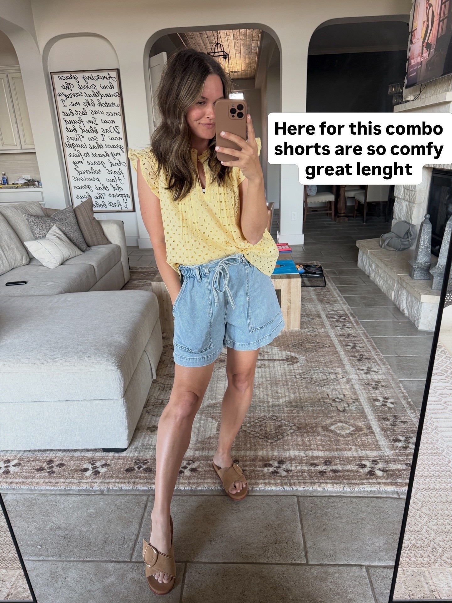 🔗 in comments- love this casual outfit from Walmart. Shorts have great lenght and the top seems so high end- comes in several colors. In my normal S in both #walmartfinds #casualoutfit #springoutfit 

#LTKSaleAlert #LTKmomlife #LTKootd