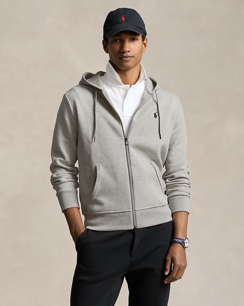 Double-Knit Full-Zip Hoodie | Ralph Lauren (UK)