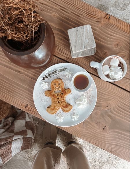 Gingerbread man pancakes - perfect for Christmas morning! 

#LTKSeasonal #LTKHoliday #LTKhome