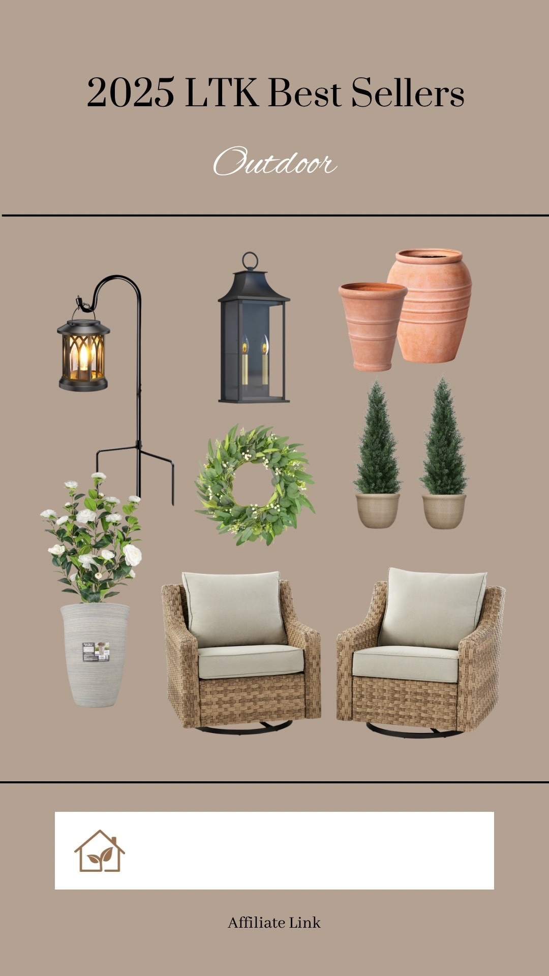 2025 LTK Best Sellers ✨

Outdoor furniture, decor, planters, faux plants, lightingg

#LTKSaleAlert #LTKHome #LTKSeasonal