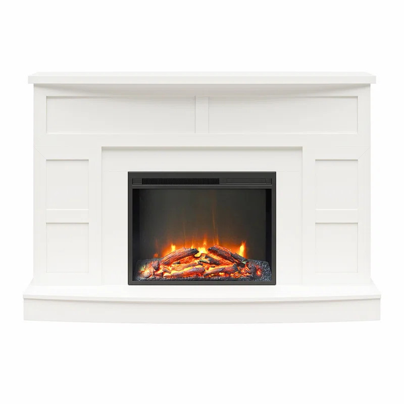 Winston Porter Kaspars 53.5" W Electric Fireplace Mantel & Reviews | Wayfair | Wayfair North America