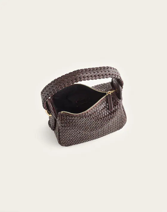 The Sculpted Metal Wristlet Bag | Madewell