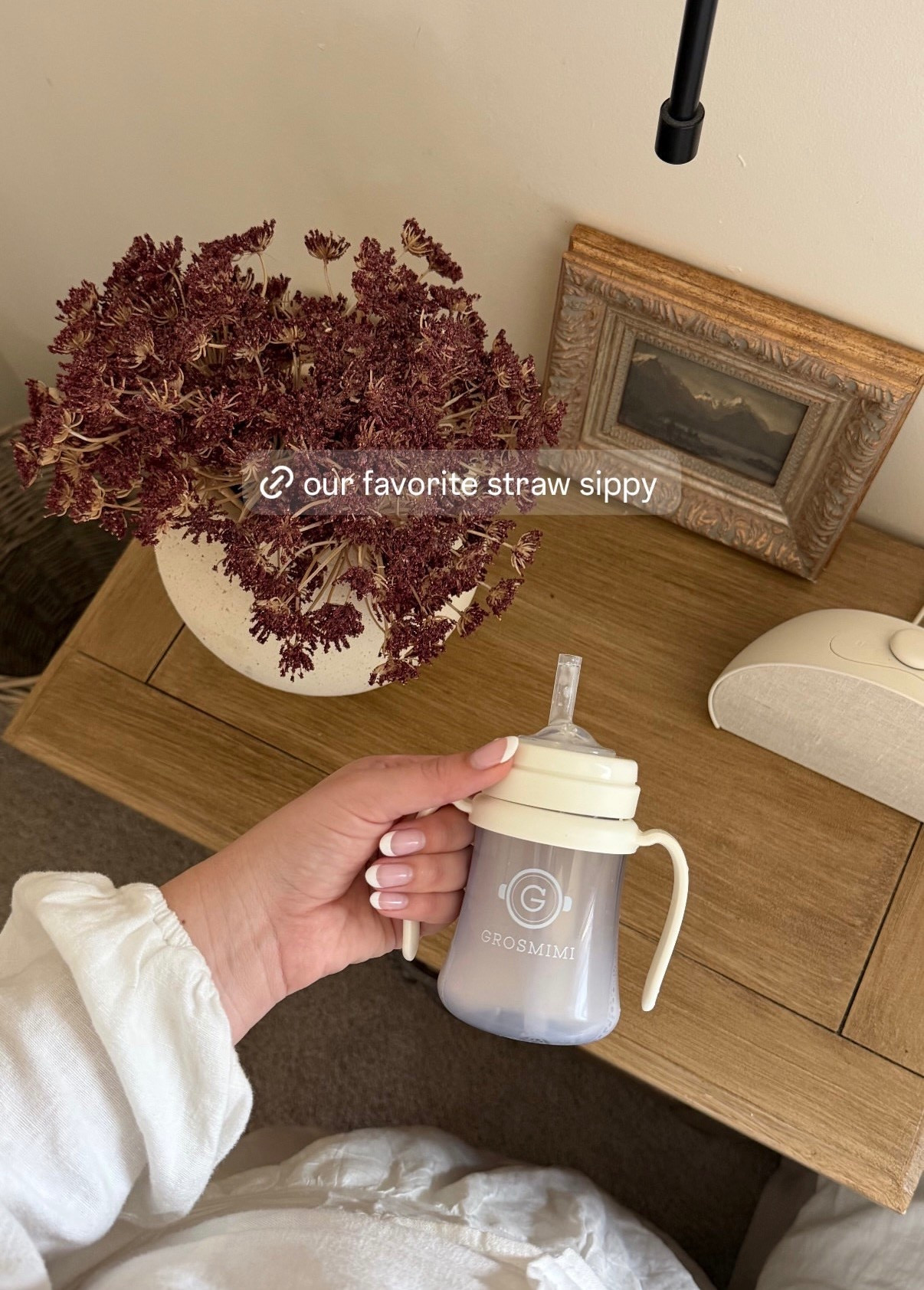 Our favorite spill proof straw sippy 🤍

#LTKmomlife #LTKKids #LTKBaby