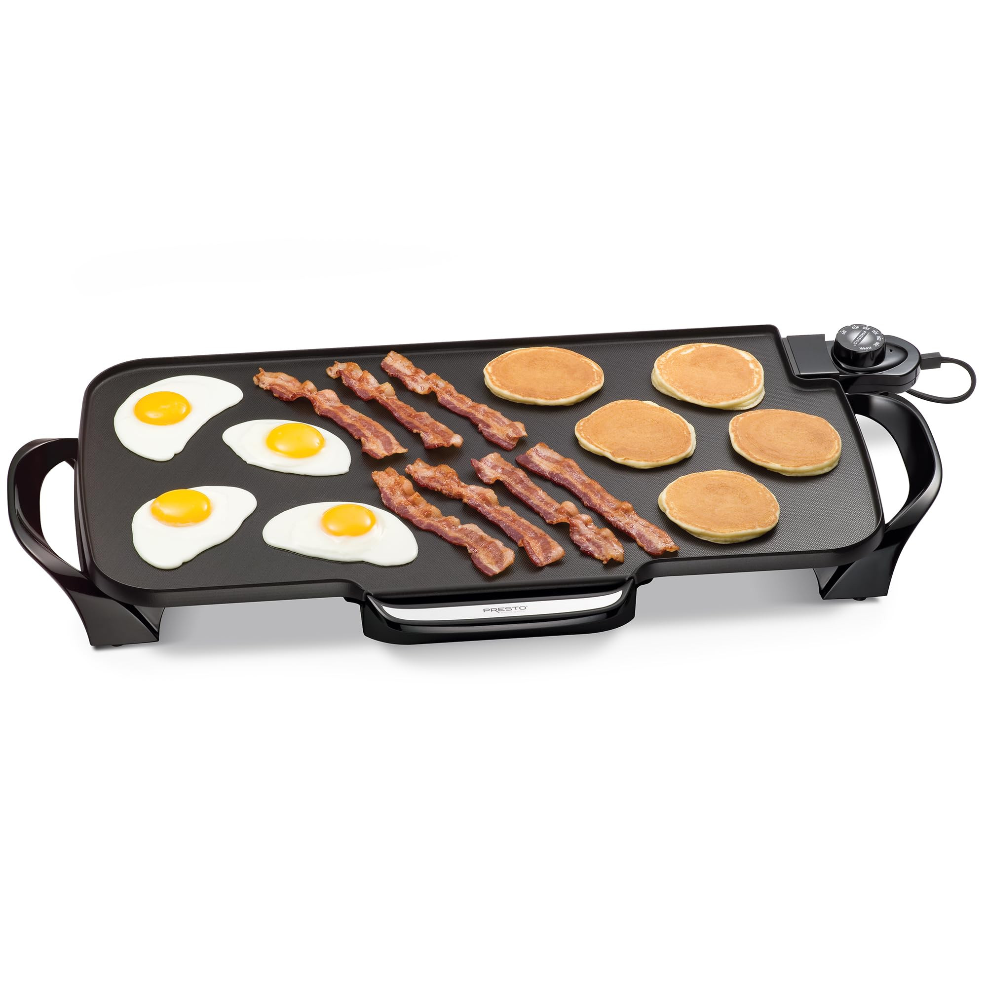 Presto 07061 22-inch Electric Griddle With Removable Handles, Black, 22-inch | Amazon (US)