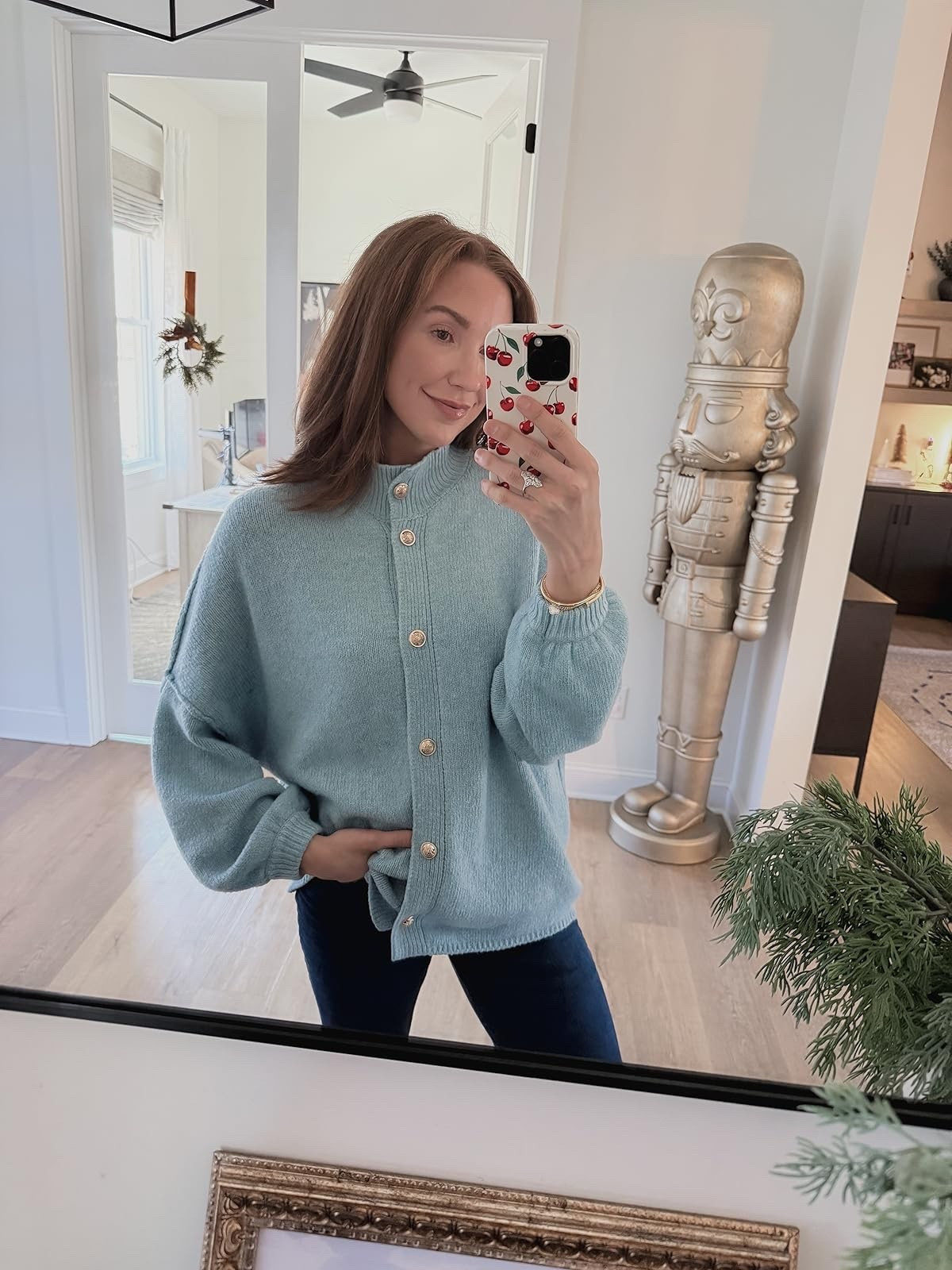 This cardigan is perfect for winter! It's warm and cozy. I'm wearing my true size.

#LTKmomlife #LTKootd #LTKSeasonal