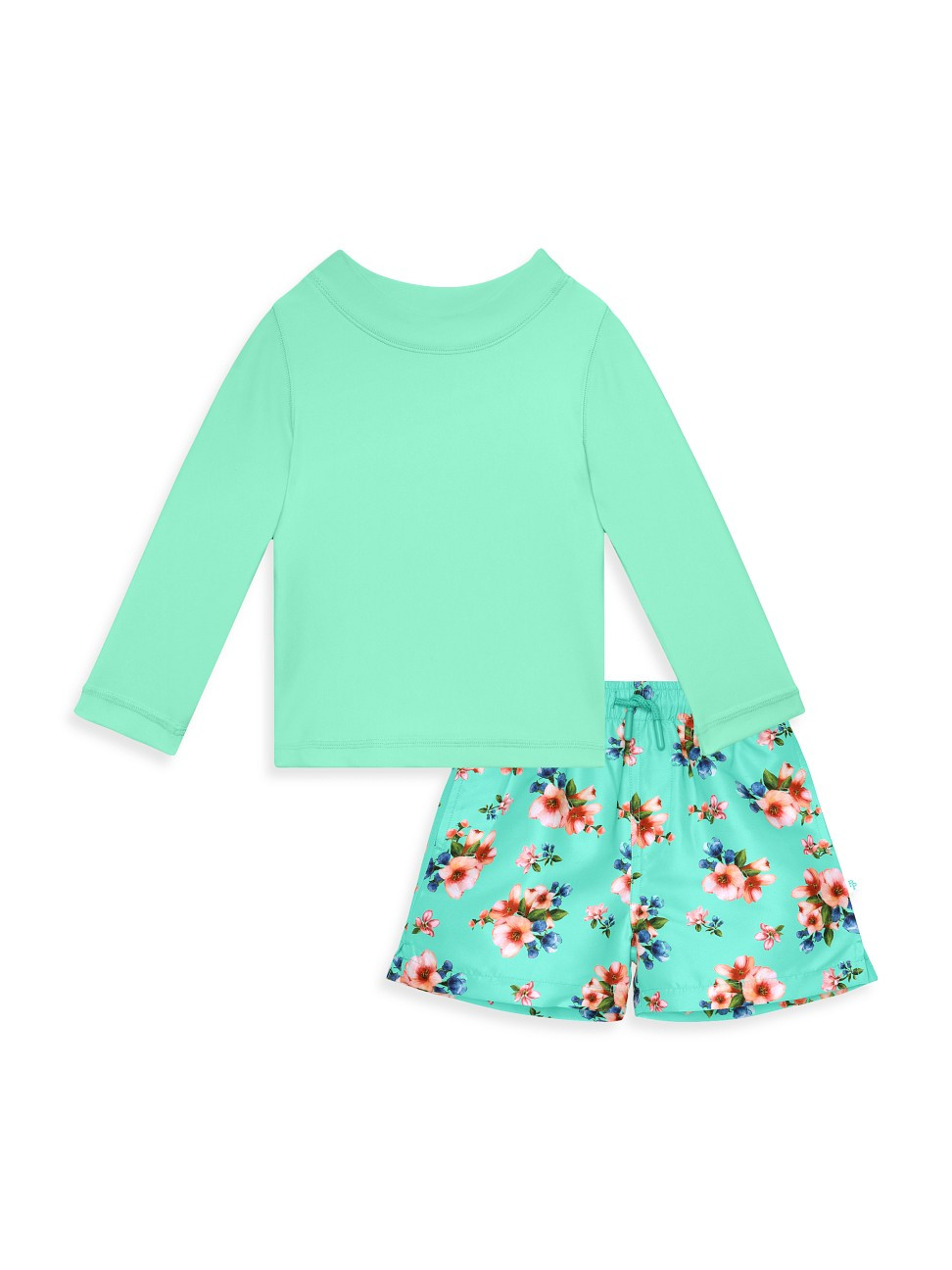 Baby's & Little Boy's Aisha 2-Piece Swim Trunks & Rashguard T-Shirt Set | Saks Fifth Avenue