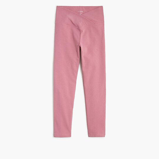 Cropped crossover leggings | J.Crew Factory