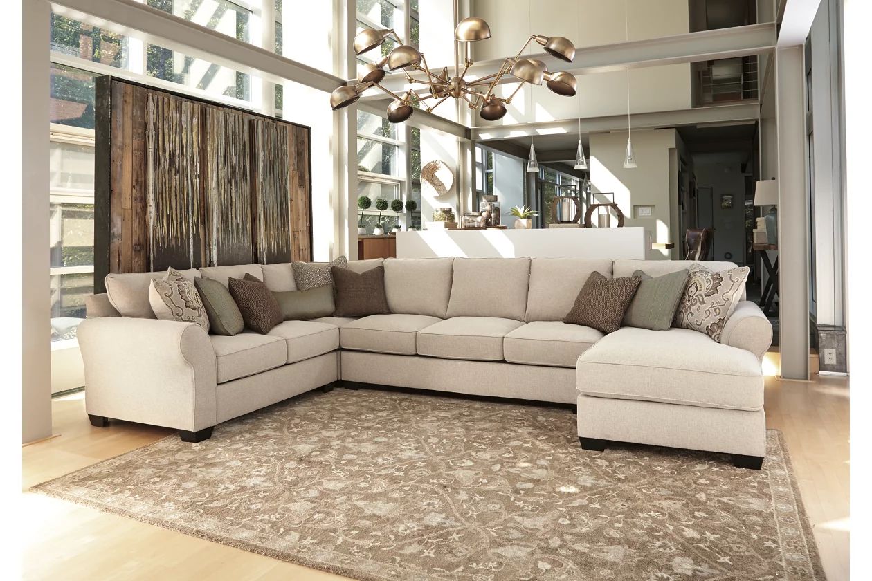 Wilcot 4-Piece Sectional with Chaise | Ashley Homestore