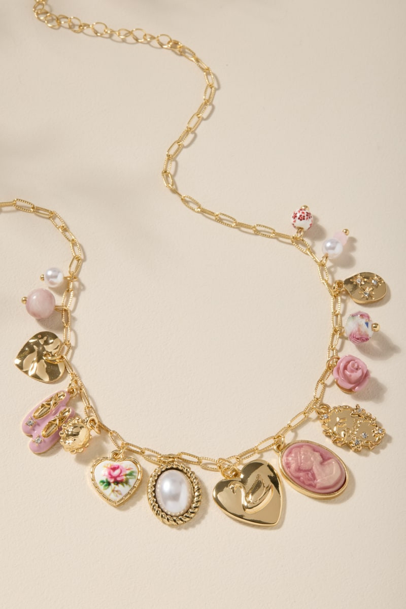 Kelly Vintage Charm Necklace | Francesca's