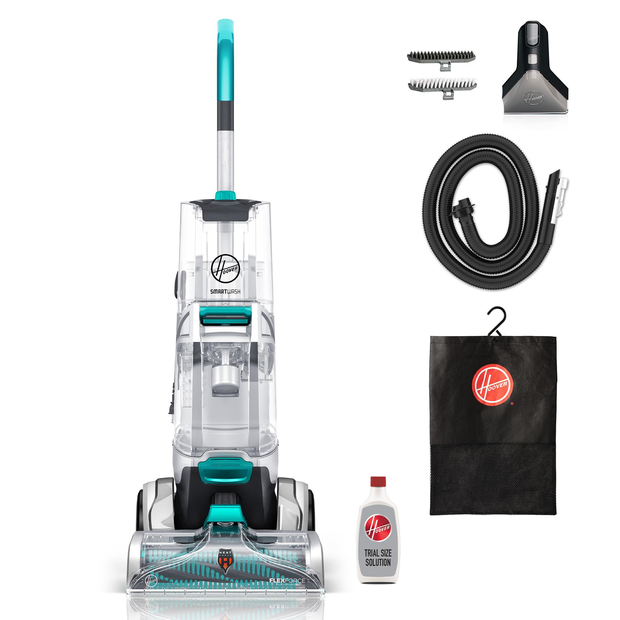 Hoover Smartwash Automatic Carpet Cleaner Machine, FH52000, Turquoise | Amazon (US)
