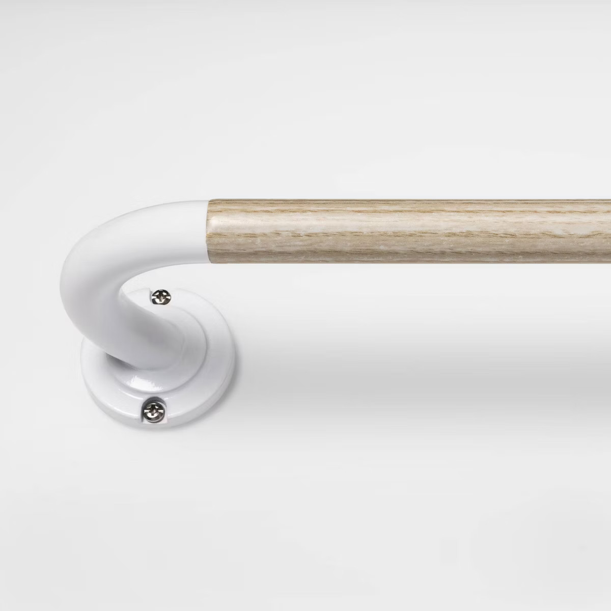 Blackout Kids' Curtain Rod Natural Wood/White - Pillowfort™ | Target