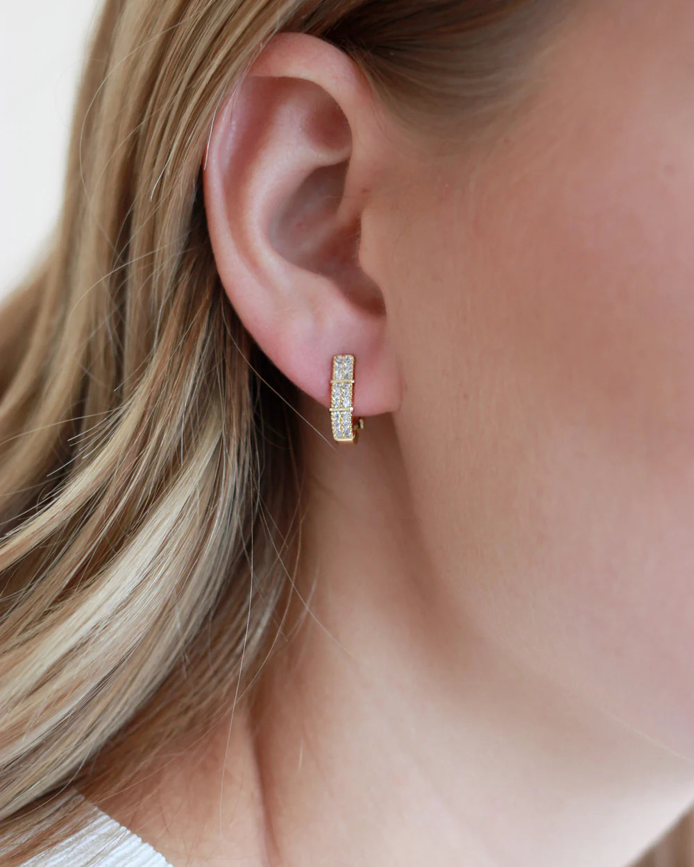 Clip on Huggie Earrings | Dareth Colburn