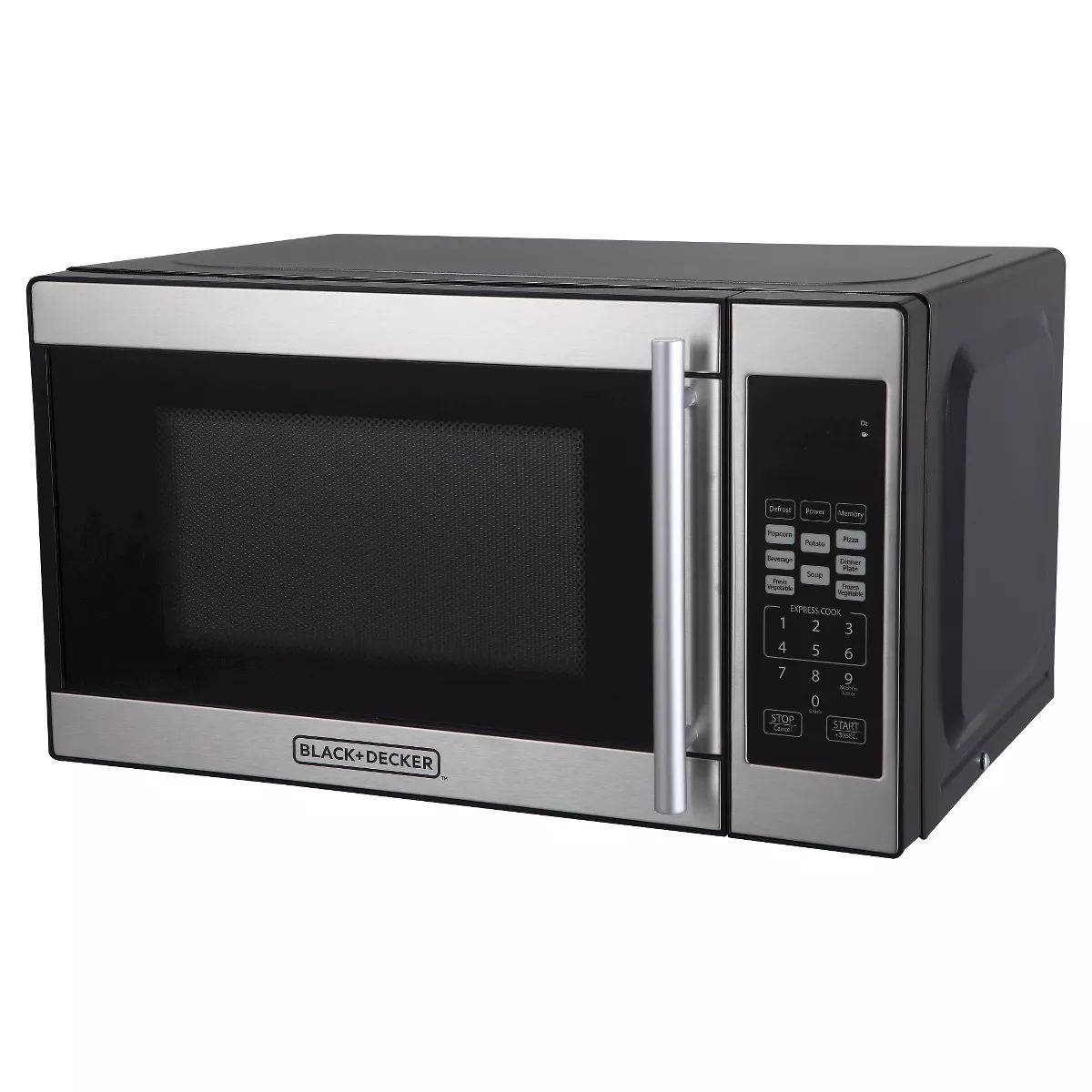 BLACK+DECKER 0.7 cu ft 700W Microwave Oven - Black - EM720CPN-P | Target