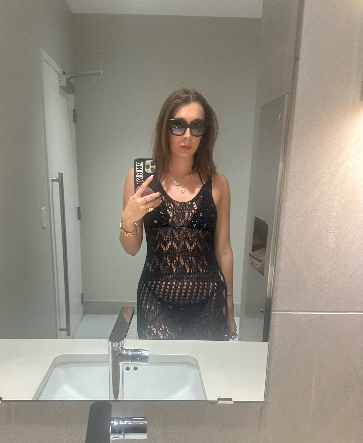 Love a mesh cover and embellished bikini up for a chic pool look!! 

#LTKswim #LTKSeasonal