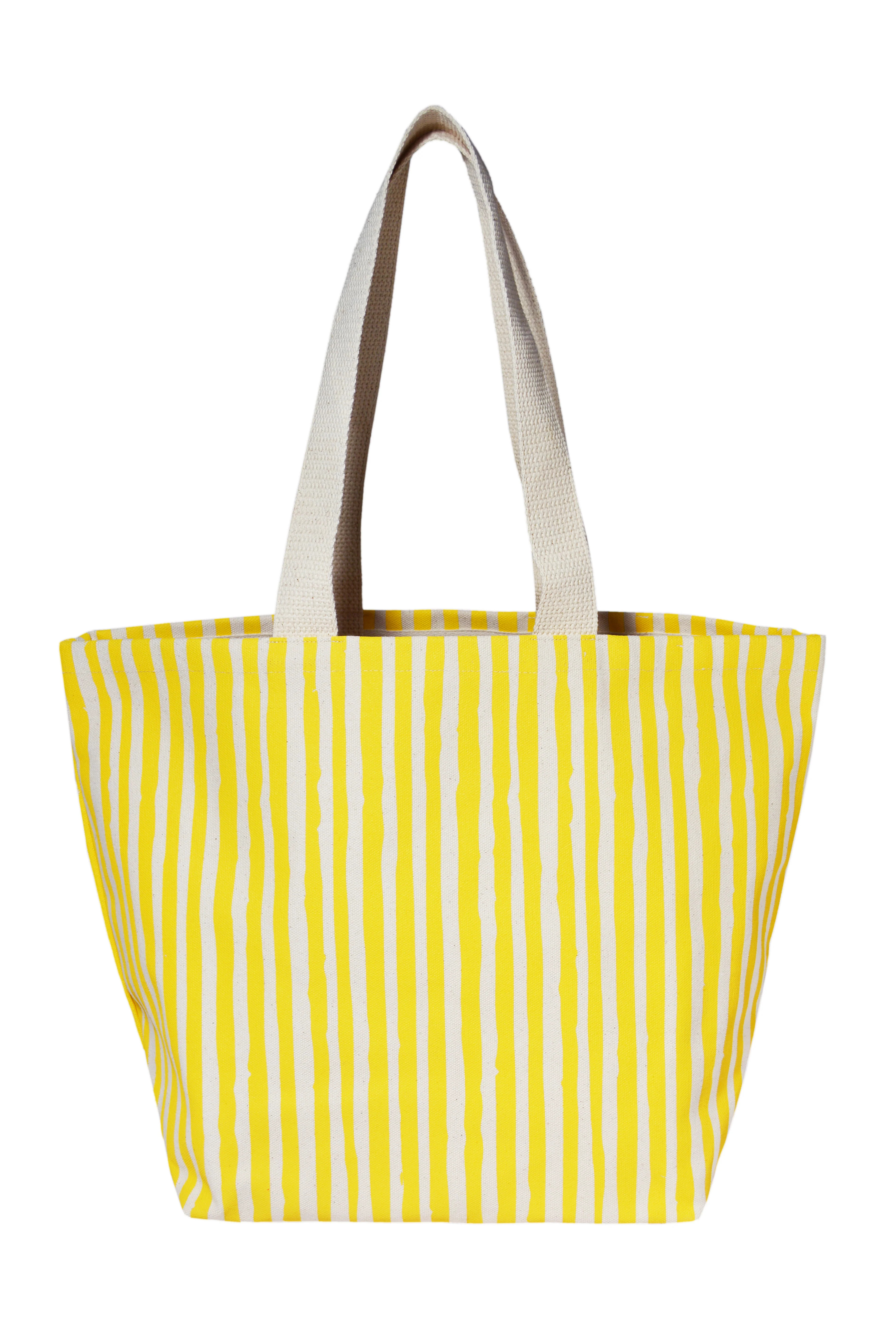 Stripes Wide Tote | Dance Happy
