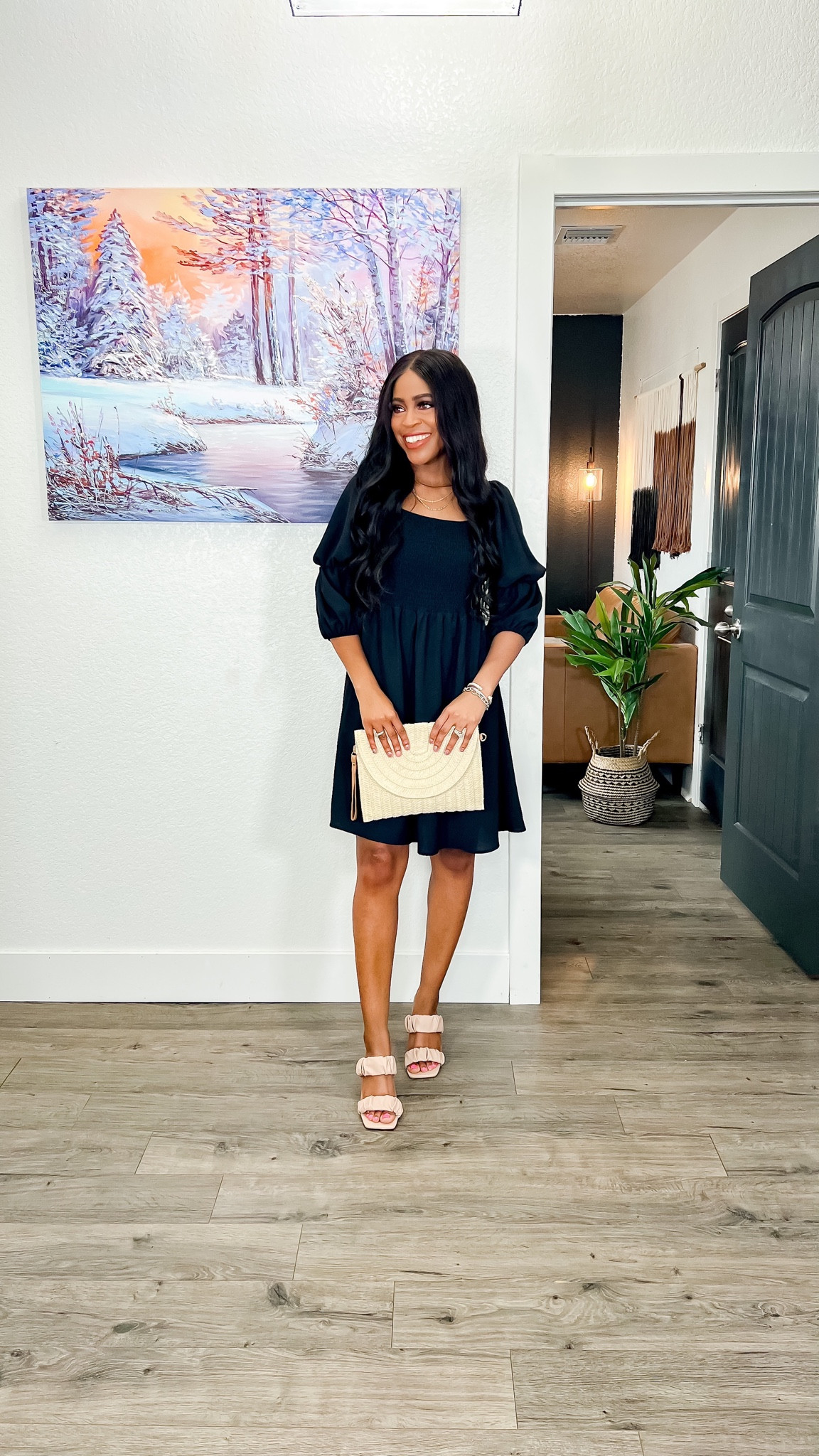 Dress: I am 5’4” wearing a size small, smocked detail on the bust area and comfortable material. •Heels: I went with my normal size.

#LTKtravel #LTKstyletip #LTKSeasonal