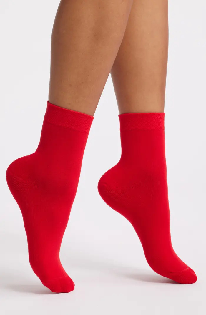 Lil' Red Quarter Socks | Nordstrom