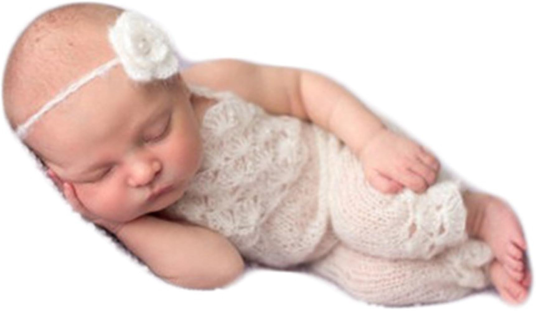 Zeroest Baby Photography Props Boy Girl Photo Shoot Outfits Newborn Crochet Infant Knitted Clothe... | Amazon (US)