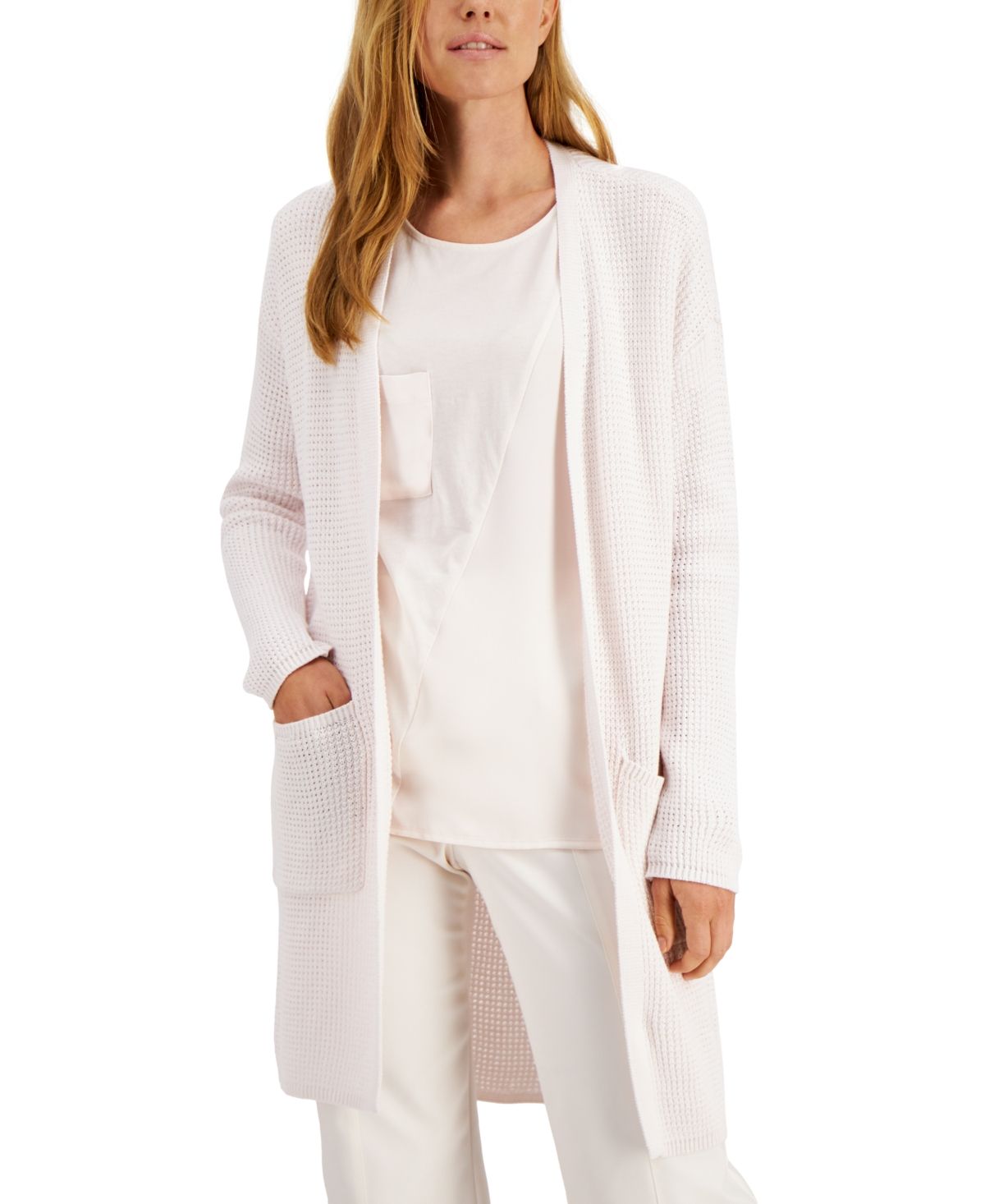 Alfani Open-Front Duster Cardigan, Created for Macy's | Macys (US)