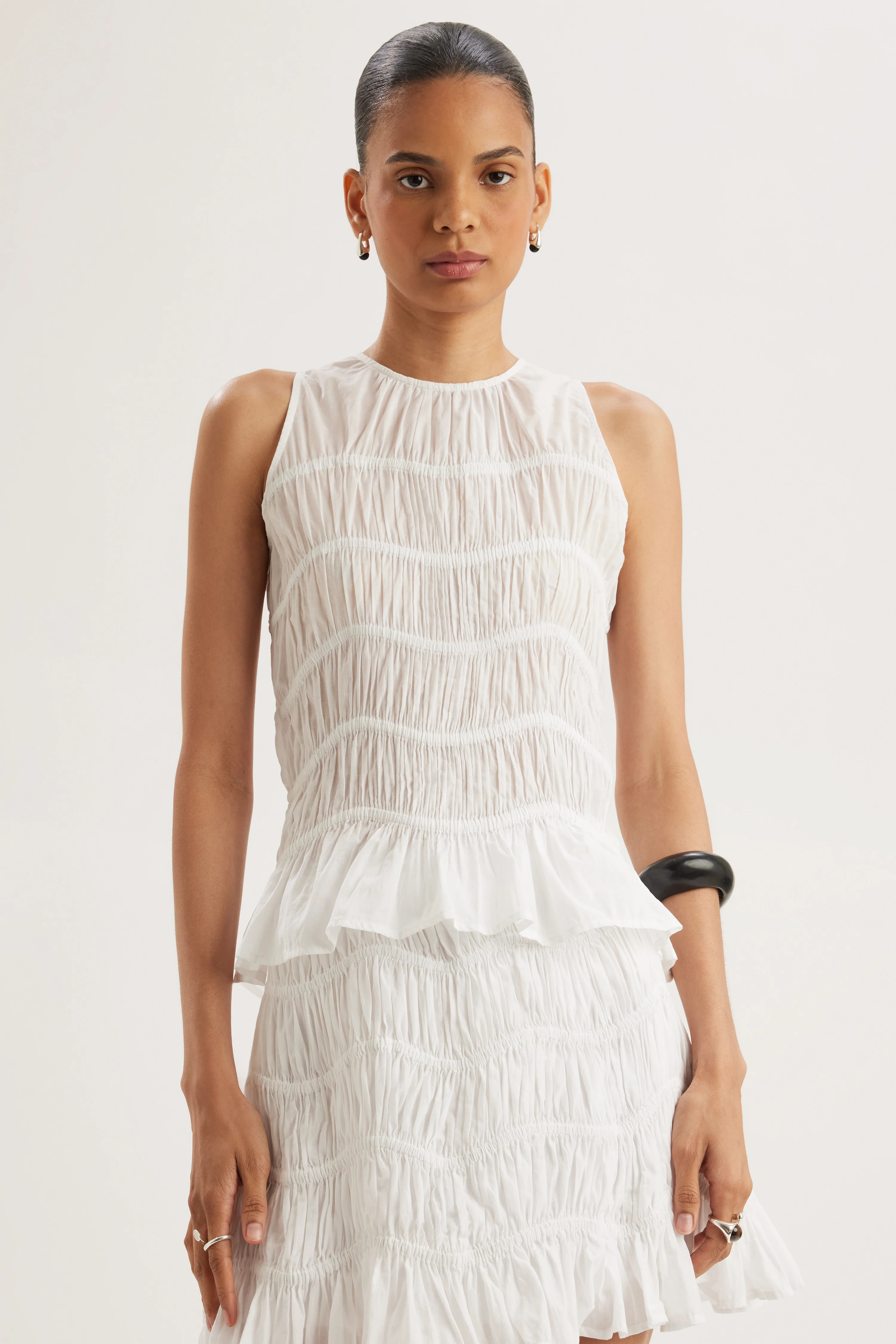 Josette Top in White | Merlette NYC