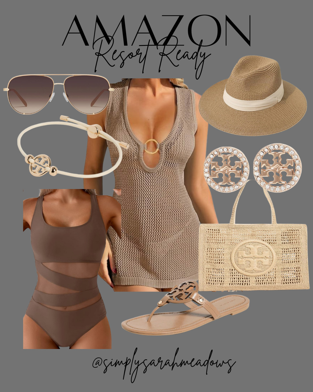 Resort-ready essentials! From swimwear to chic accessories, get your summer look on. Shop my picks @simplysarahmeadows #summerstyle #amazonfinds 

 

#LTKSeasonal #LTKU #LTKOver40