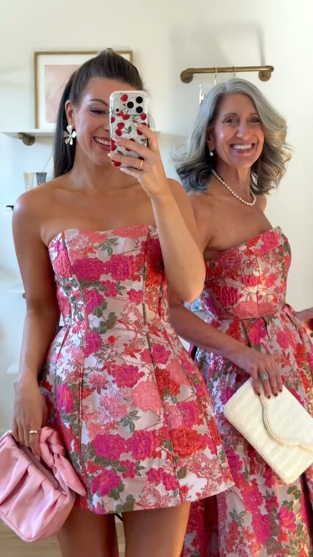 🌸 Radiate joy in these high-impact spring florals.

When you want to bring the energy to a cocktail hour or a garden party, a vibrant, saturated floral is the ultimate solution. We are obsessed with the structural integrity of these individual silhouettes—they offer a polished, secure fit that makes a confident statement!

The floor-length gown is a masterclass in statuesque elegance, featuring a beautifully structured bodice that stays perfectly in place while the skirt offers sophisticated movement. For a more playful vibe, the matching mini dress provides incredible flare and shape for a modern, feminine look. Both pieces prioritize comfort and security, ensuring you feel entirely refined and held-in for every celebration on your spring calendar.

Save this for later or send it to a friend who loves a bold pink moment.

Wedding Guest Dress | Fashion over 50 | Mother of the Bride | Mother of the Groom | Black Tie | Formal Gown | Summer Wedding | Dresses to Hide Belly | Special Occasion | Wedding Guest Dress with Sleeves

#LTKOver40 #LTKSeasonal #LTKWedding