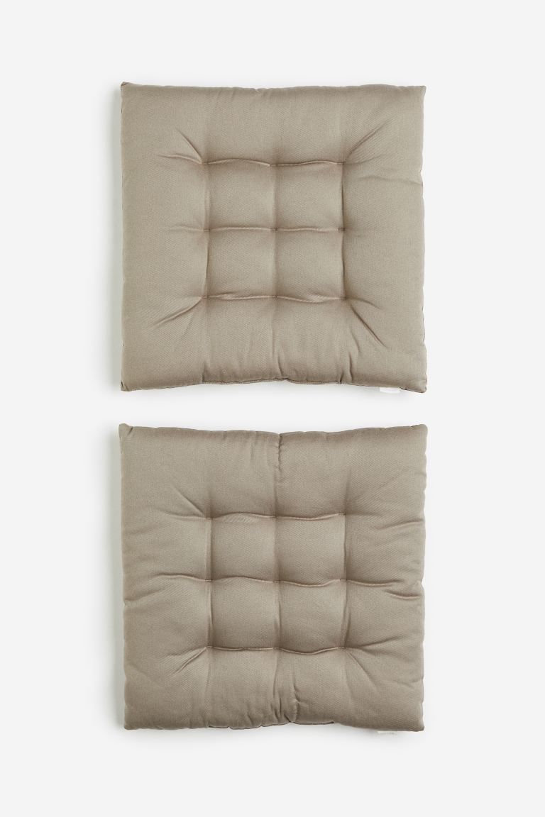 2-pack Cotton Seat Cushions | H&M (US + CA)