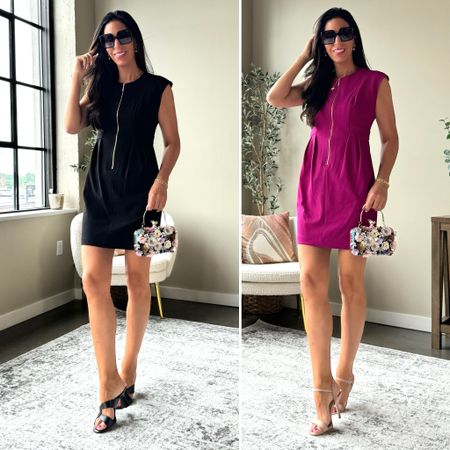 This Calvin Klein Sheath Dress is perfect for a summer event. Graduation party, Wedding Guest, or any event. Comes in 3 colors and is on major sale! 
Wearing my grow size 2 
Shoes are true to size as well! 
The perfect and super comfortable black sandal and blush heel. 
@nordstromrack #norstromrackpartner #rackscore

#ltkpartirs #ltku #ltkover40 #ltkover40


#LTKSaleAlert #LTKWedding #LTKU