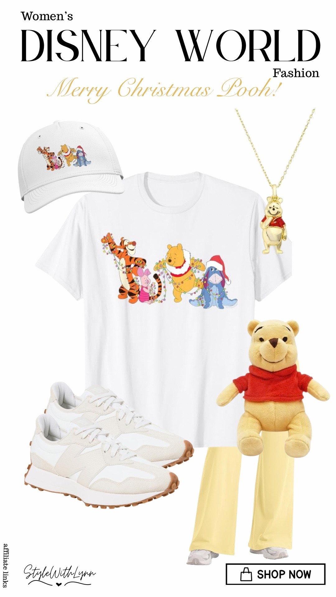 Pooh and friends Christmas inspired women’s Disney World outfit. Perfect for Mickeys Very Merry Christmas Party!

#LTKootd #LTKmomlife #LTKSeasonal
