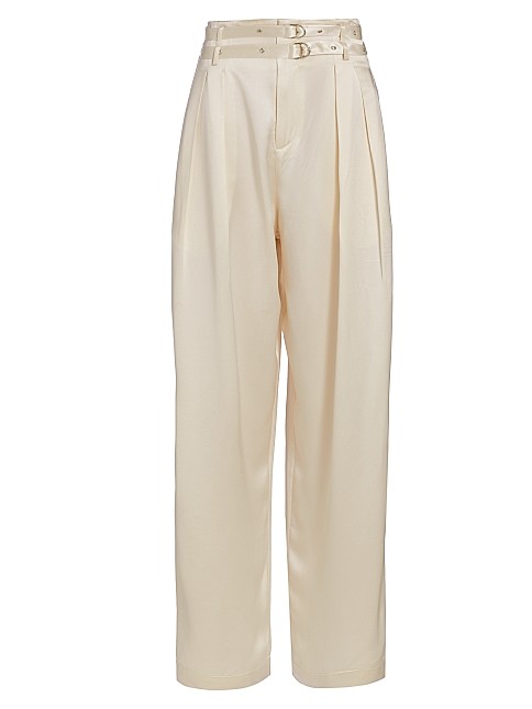 Nonchalant Label Rhett Double-Belted Trousers | Saks Fifth Avenue