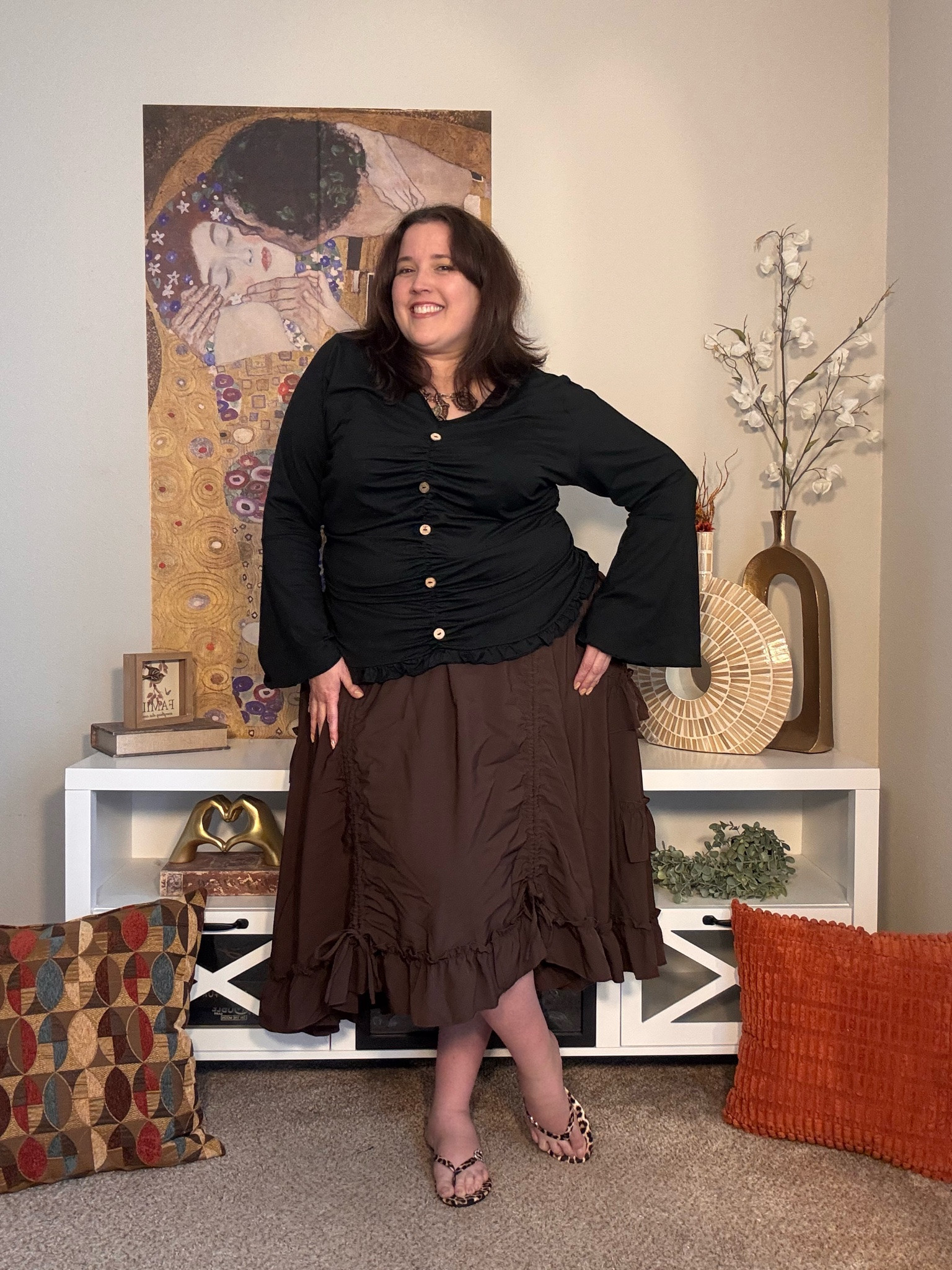The top I can wear everyday during fall and then, use it as my Halloween costume 😍🍁🎃

#LTKSeasonal #LTKMidsize #LTKPlusSize