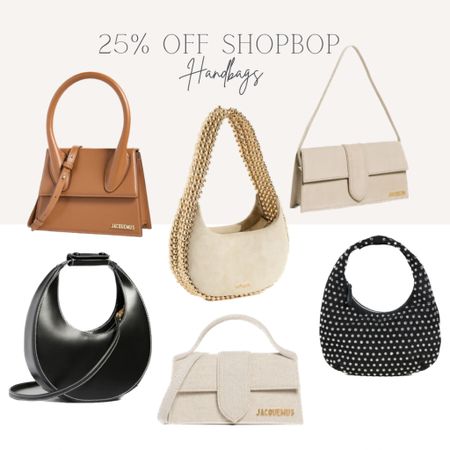 Designer handbags on sale! I never see Jacquemus at this price! Shopbop 25% off sitewide with code Holiday. The code is stackable on already reduced items!

#LTKsalealert #LTKCyberWeek #LTKitbag
