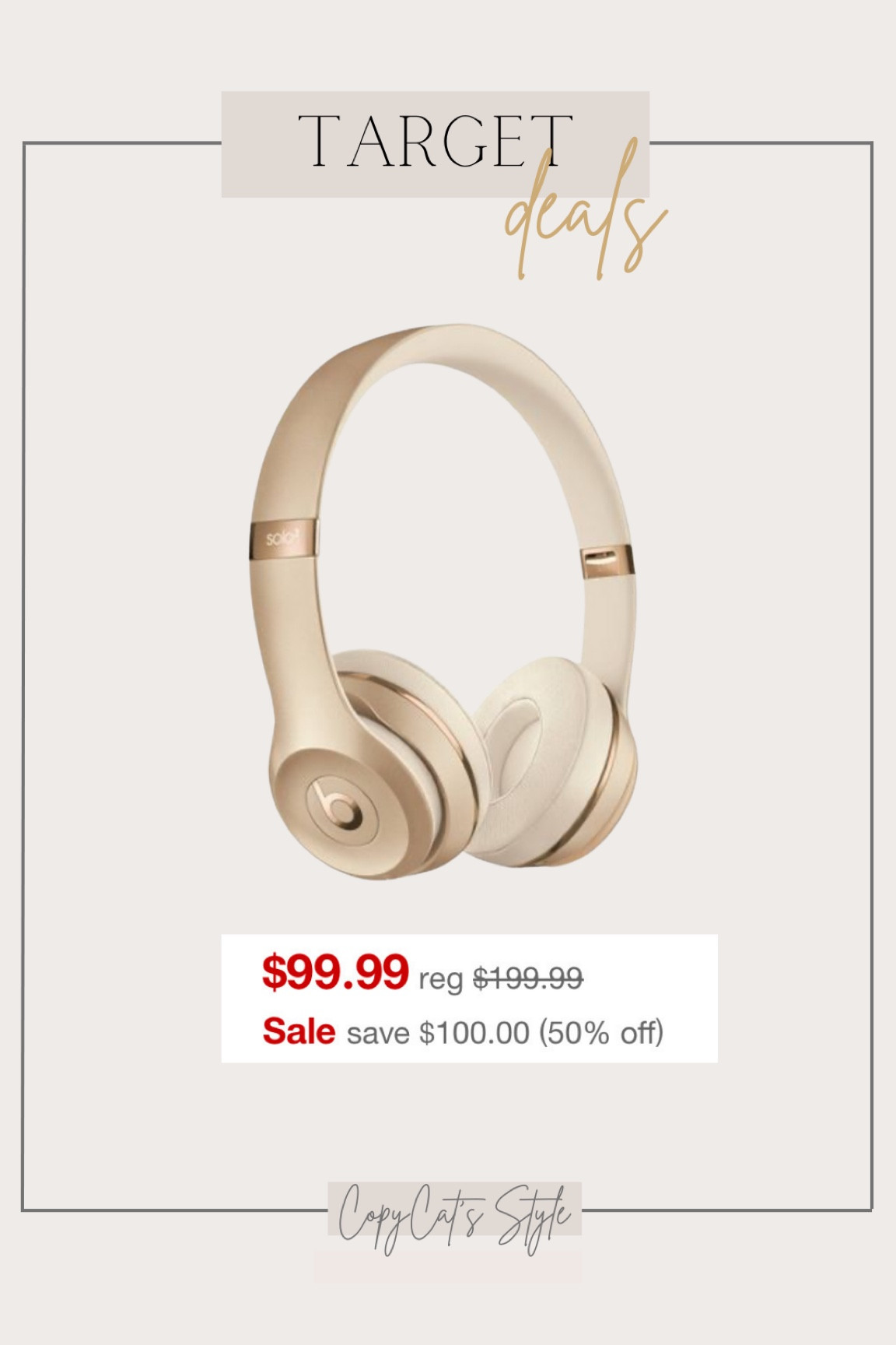 Target Sale Beats 50% off

#LTKfindsunder100 #LTKGiftGuide #LTKHoliday