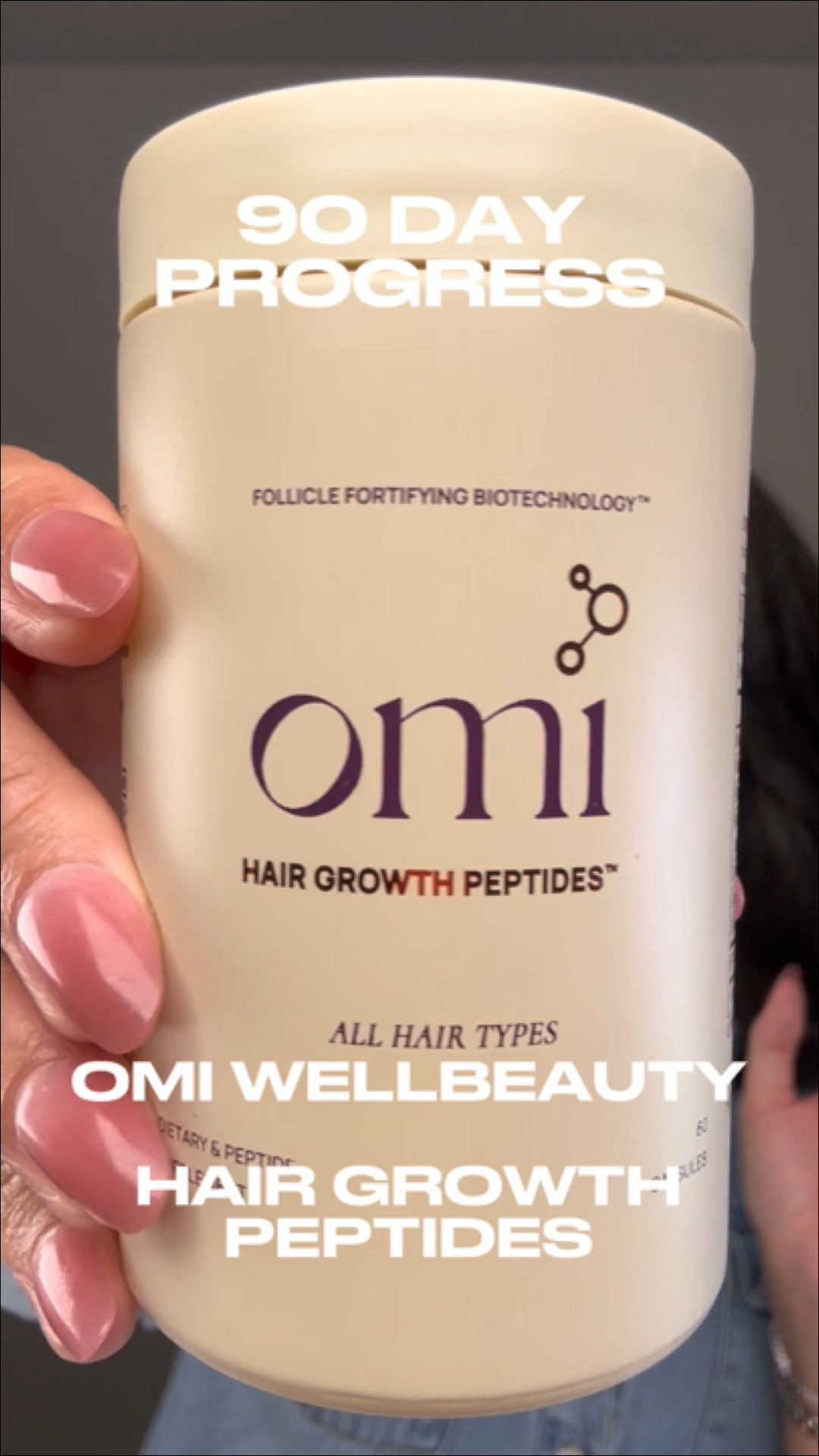 gifted by OmiWellBeauty
90 day progress using the Hair Growth Peptides by OMI WellBeauty
Loving the health and condition of my hair so far 💜

#LTKBeauty #LTKmomlife #LTKOver40