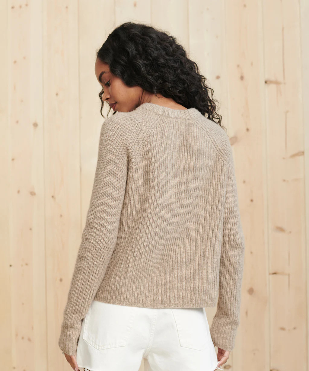 Cashmere Fisherman Sweater | Jenni Kayne